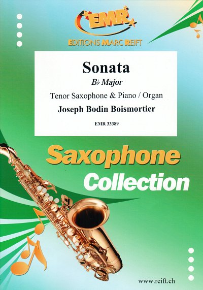 J.B. de Boismortier: Sonate Bb Major, TsaxKlavOrg