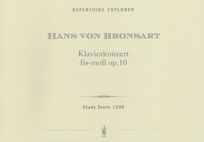 Konzert fis-moll op.10, KlavOrch (Stp)