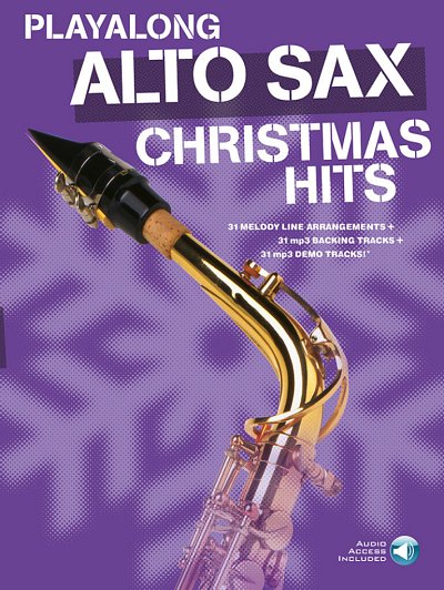 Playalong Alto Sax: Christmas Hits, Asax (+Audonl)