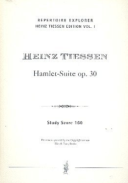 H. Tiessen: Hamlet-Suite op. 30, Sinfo (Stp)
