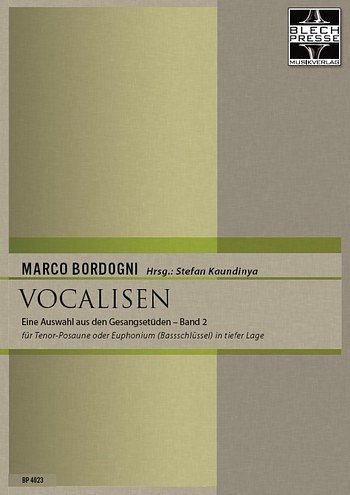 M. Bordogni: Vocalisen 2, Pos/Eup
