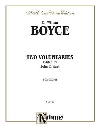 W. Boyce: Two Voluntaries, Org (EA)