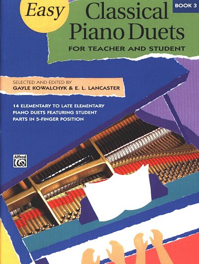 Easy Classical Piano Duets 3, Klav4m (Sppa)