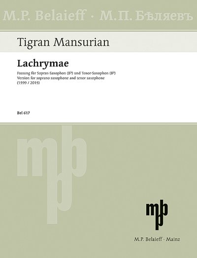 T. Mansurjan y otros.: Lachrymae