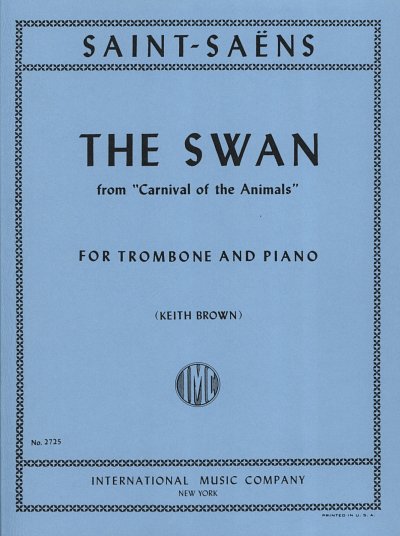 C. Saint-Saëns: The Swan (Le Cygne) (Bu)