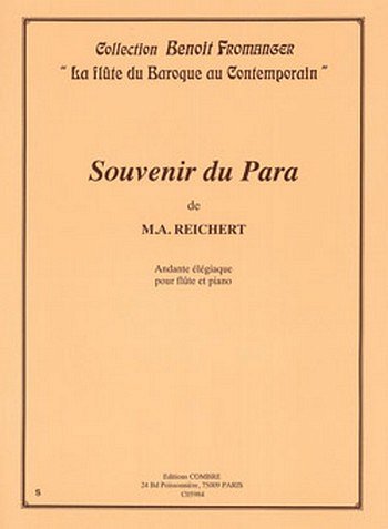 M.A. Reichert: Souvenir du para (andante , FlKlav (KlavpaSt)