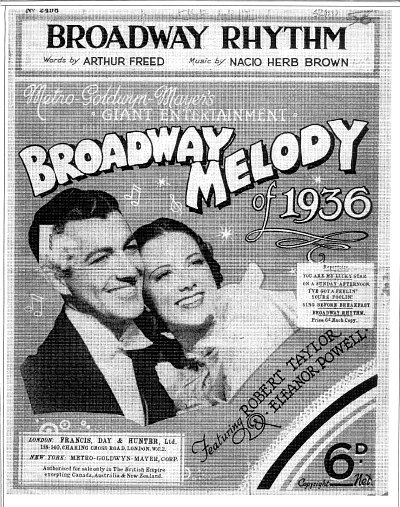 DL: N.H. Brown: Broadway Rhythm, GesKlavGit