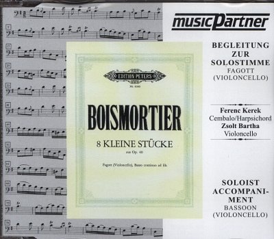 J.B. de Boismortier: 8 kleine Stücke op. 40 Anh.
