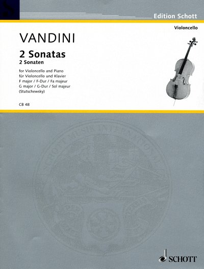 V. Antonio: 2 Sonatas , VcKlav