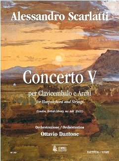 A. Scarlatti: Concerto V (London, British Library, m (Part.)
