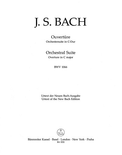 J.S. Bach: Ouvertüre (Orchestersuite) C-Dur BW, Sinfo (HARM)