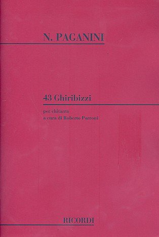 N. Paganini: 43 Ghiribizzi, Git/Lt