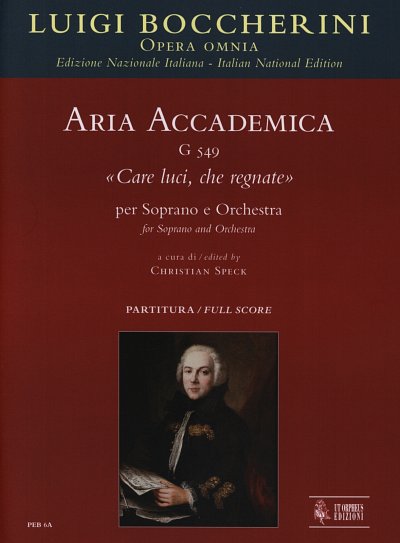 L. Boccherini: Aria accademica Care luci, , GesSOrch (Part.)