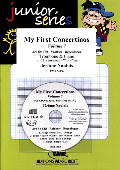 J. Naulais: My First Concertinos Volume 7, PosKlav (+CD)