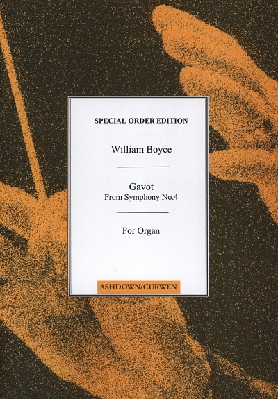 W. Boyce: Gavotte (Sinfonie 4)