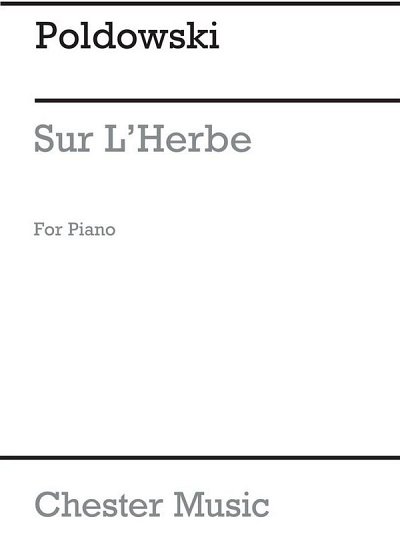 Sur L'herbe for Voice with Piano acc., GesKlav
