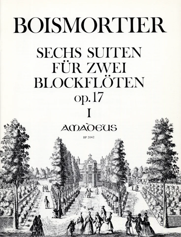 J.B. de Boismortier: Sechs Suiten für zwei Blo, 2Abfl (Sppa) (0)