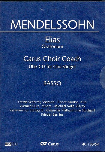 F. Mendelssohn Barth: Elias MWV A 25 - C, 4GesGchOrchO (4CD)