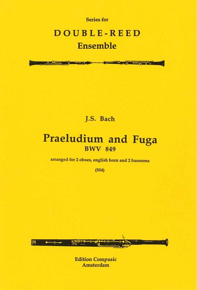 J.S. Bach: Praeludium + Fuge Bwv 849 Double Reed Ensemble Se