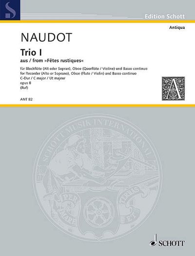 J. Naudot: Trio I C major