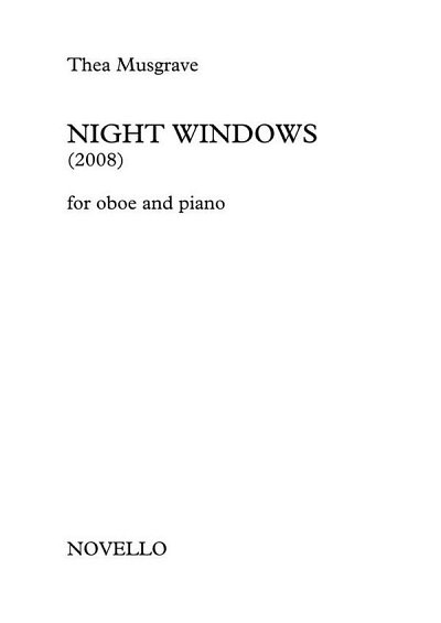 T. Musgrave: Night Windows (Oboe/Piano)