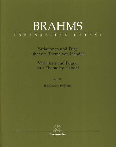 J. Brahms: Variationen und Fuge über ein Thema von Hän, Klav