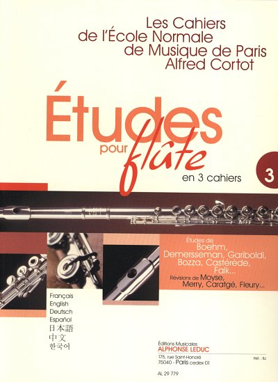 Etudes Pour Flute 3, Fl