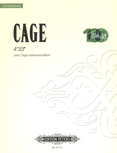 J. Cage: 4'33''
