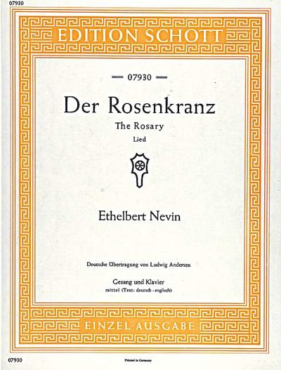DL: N. Ethelbert: Der Rosenkranz, GesMKlav