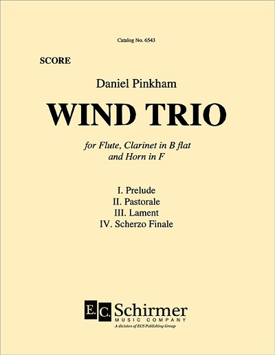 D. Pinkham: Wind Trio (Stsatz)