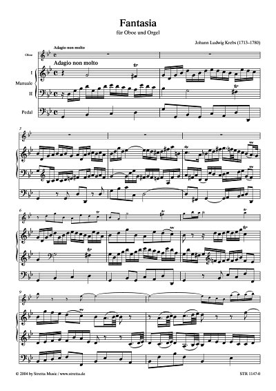 DL: J.L. Krebs: Fantasia g-moll