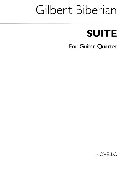 G. Biberian: Suite For Guitar Quartet