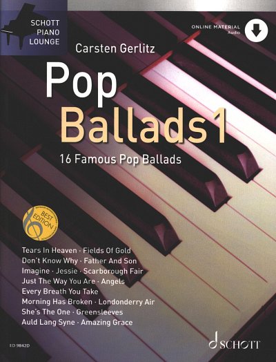 Pop Ballads 1, Klav (+Audonl)