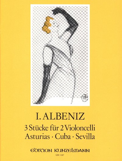 I. Albéniz: 3 Stücke für 2 Violoncelli, 2Vc