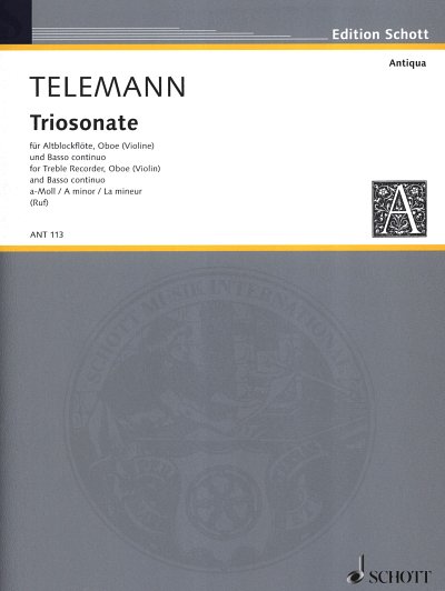 G.P. Telemann: Triosonate a-Moll 