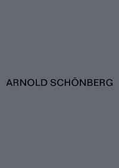 A. Schönberg: Werke für Klavier zu zwei Händ, Klav (Bch(Hc))