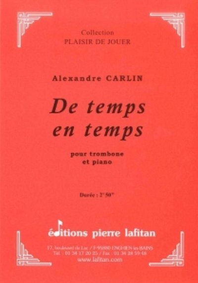 A. Carlin: De Temps En Temps, Pos