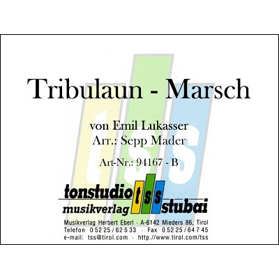 E. Lukasser: Tribulaun-Marsch, Blaso (DirBSt)