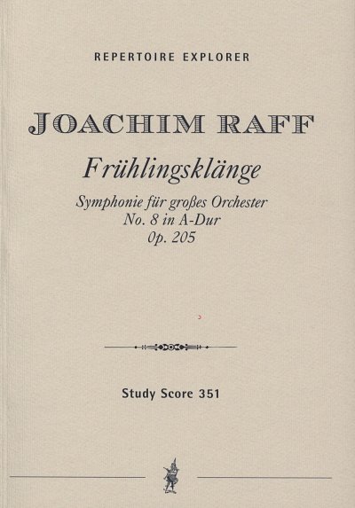 J. Raff: Sinfonie Nr. 8 A-Dur op. 205, Sinfo (Stp)