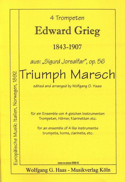 E. Grieg: Triumphmarsch Aus Sigurd Jorsalfar Op 56