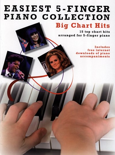 Easiest 5-Finger Piano Collection: Big Chart, Klav (+medonl)