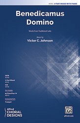 V.C. Johnson: Benedicamus Domino 3-Part Mixed (with Opt. Trumpet)