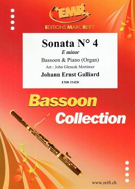 J.E. Galliard: Sonata N° 4 in E minor, FagKlav/Org