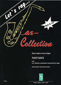 S. Joplin: Let's rag... 10 Ragtimes, Sax (+CD)