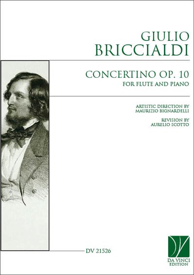 G. Briccialdi: Concertino Op. 10, for Flu, FlKlav (KlavpaSt)