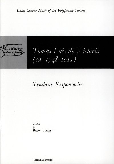 T.L. de Victoria: Tenebrae Responsories, Ch (Chb)
