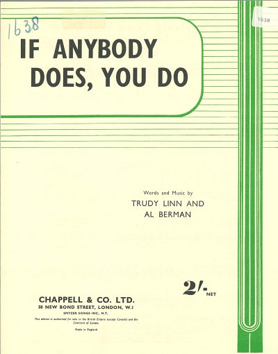 Trude Linn, Al Berman: If Anybody Does, You Do