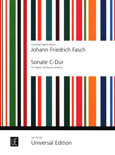 J.F. Fasch: Sonate C-Dur, FagBc (KlavpaSt)