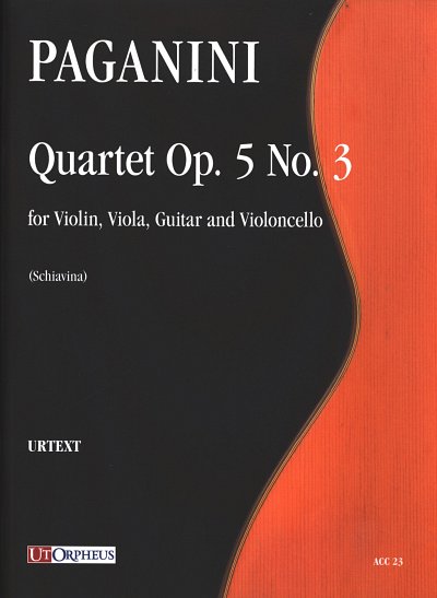 N. Paganini: Quartet op. 5/3 (Pa+St)