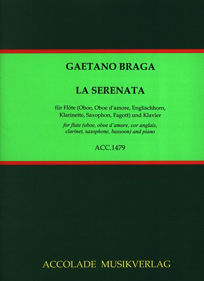 G. Braga: La Serenata, 1HblKlav (Pa+St)